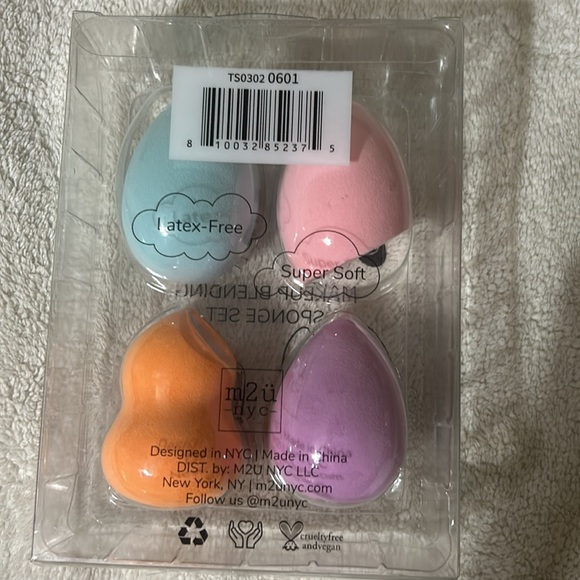 M2U NYC Makeup Blending Sponge Set - Picture 2 of 2